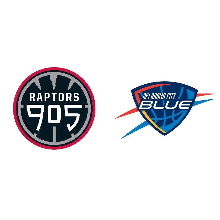Raptors 905 Leave Oklahoma City Feeling Blue in Rout