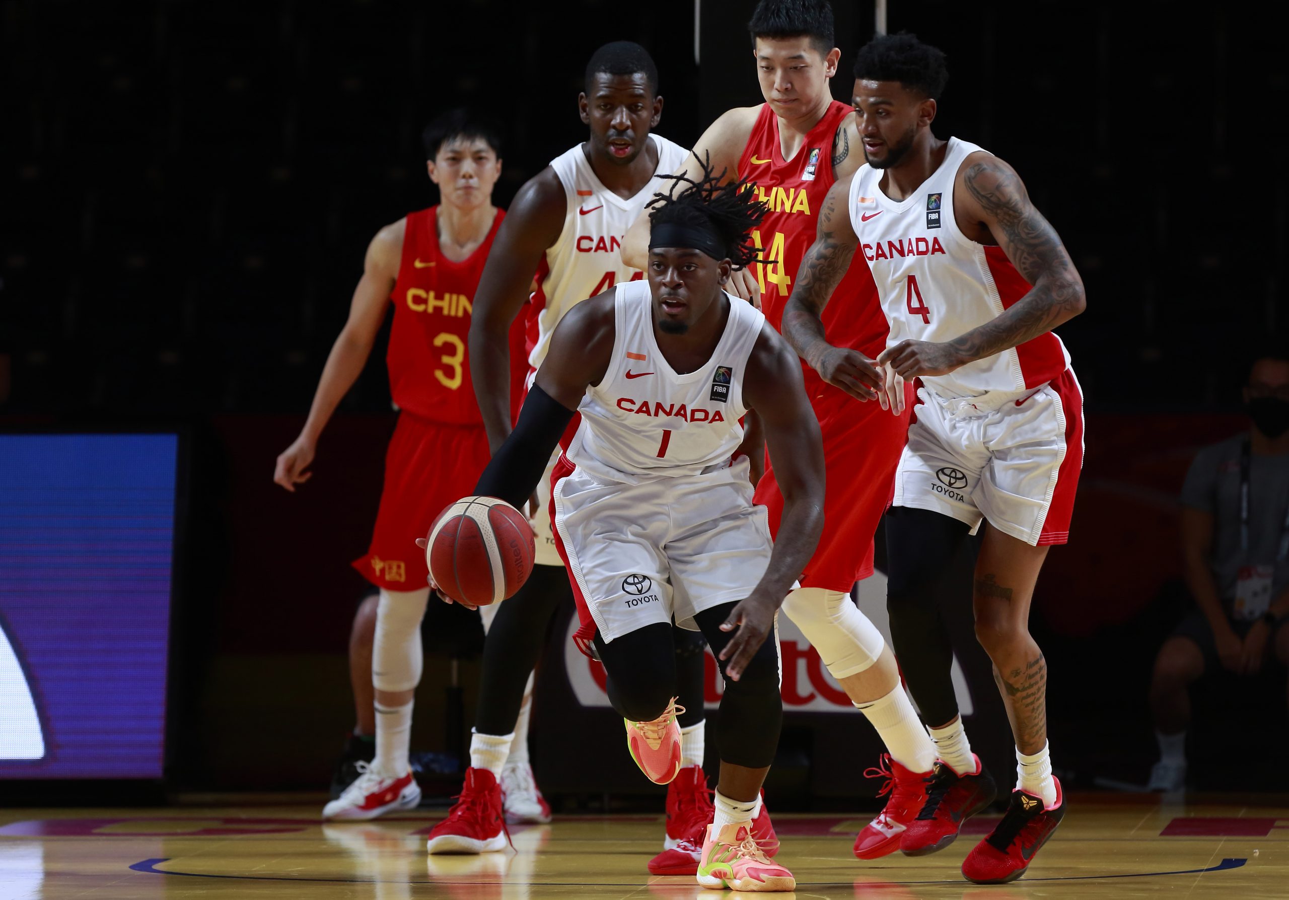 Canada’s SMNT books ticket to the FIBA Olympic Qualifying Tournament semis with 109-79 win over China