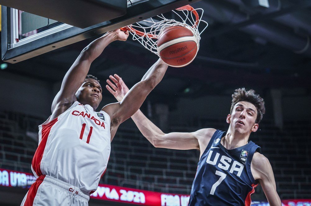 Canada falls short to the USA 92-86 in FIBA U19 World Cup, play Serbia for Bronze