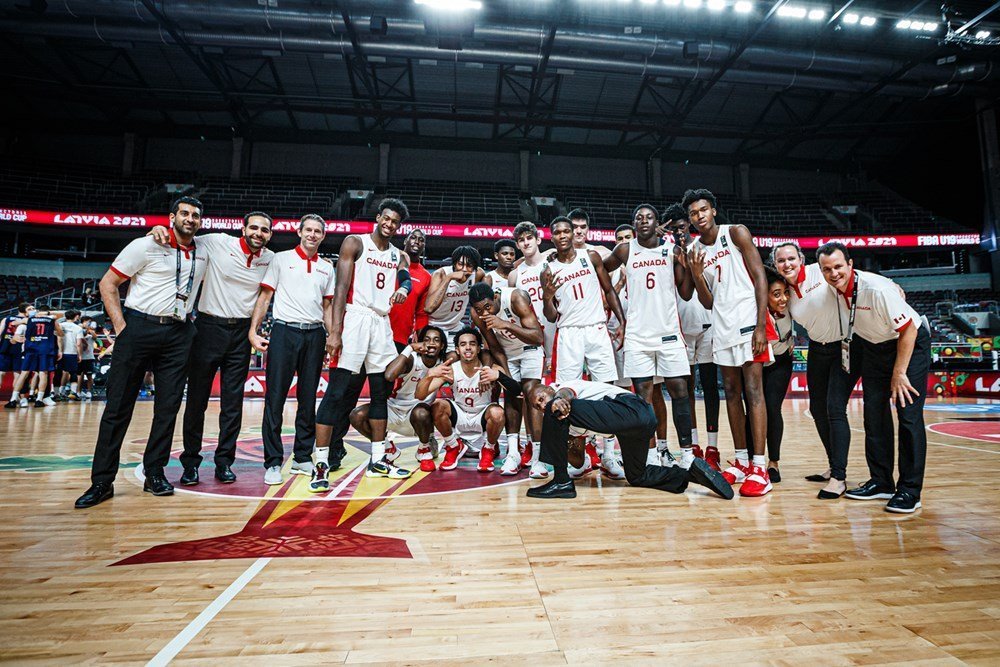 Canada’s FIBA U19 Men’s team claims bronze with 101-92 win over Serbia